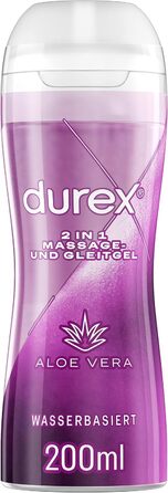 Лубрикант Durex Play 2 в 1, Aloe Vera, 200 мл