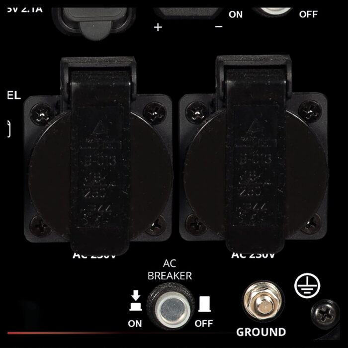 Бензиновий генератор Einhell TE-IG 3500 (макс. 3300 Вт, бак 8,3 л, інвертор, безперервна потужність 3200 Вт, 4-тактний двигун, 2 порти 230 В, 2 порти USB, 1 порт 12 В, захист від низького рівня оливи)