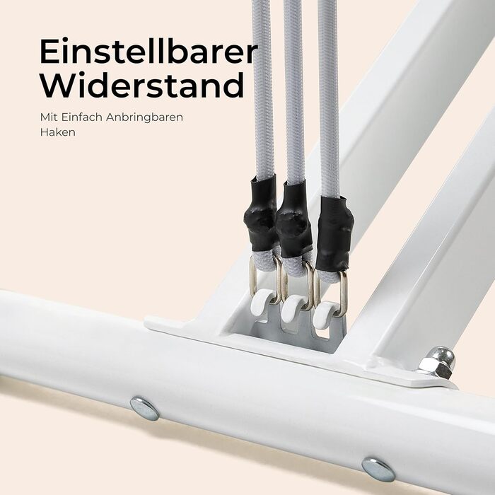 Тренажер для присідань Sunny Health & Fitness Row-N-Ride, складний тренажер із регульованим опором, домашній тренажер для тренування рук, сідниць та ніг, доступний у різних кольорах, рожевий