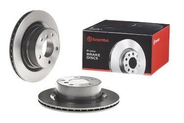 Задні гальмівні диски Brembo 09.B414.11 з UV-покриттям, 2 шт.