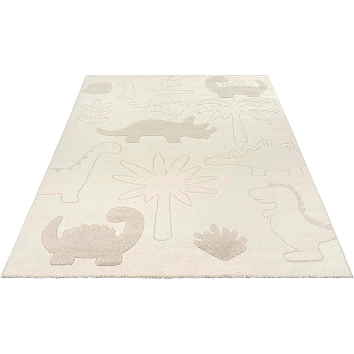 Килим Elisa Kids Килим для дитячої кімнати, дитячий килим, ігровий килим, простий у догляді, зносостійкий, Dino, 80 x 150 см 80 x