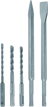 Перфоратор SDS-Plus TRH 850 850 Вт, 3 Дж 5 функцій в 1 свердління, свердління з ударом, довбання та Vario-Lock У комплекті аксесуари та кейс Зчеплення захисту від проковзування та регулювання швидкості