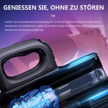 Електричний вимовний мастурбатор з двома ручками, 3 швидкості мультичастотний, секс-іграшки для чоловіків, мастурбація для чоловіків, кишенькові мастурбатори для пеніса