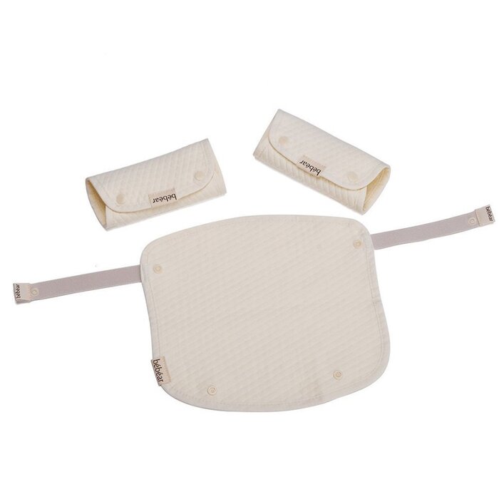 Подушка для прорізування зубів для дитячої переноски, 100 бавовняний нагрудник для переноски від новонародженого до малюка, 3 шт.