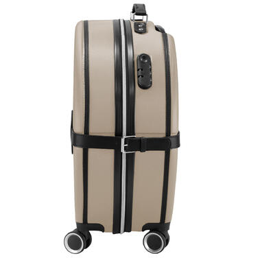 Валіза Semi Line 20' (S) Champagne/Black (T5674-2)