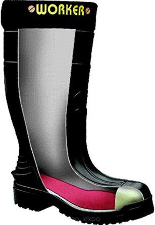 Легкі захисні чоботи LEMIGO з EVA, гумові чоботи, робочі чоботи, розмір 43 EU, чорні