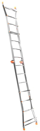Драбина телескопічна Colombo Pratic 4+4 Steel (PRATIC4+4ACC)(Special offer)