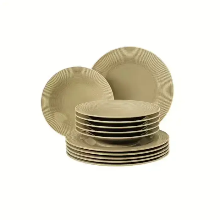 Набір тарілок для обіду 12 предметів Beat Color Glaze Seltmann Weiden