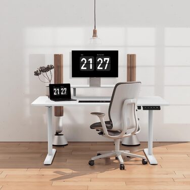 Стіл електричний з регулюванням висоти 12060 см з кріпленням для монітора, Стіл електричний з регулюванням висоти з пам'яттю на 2