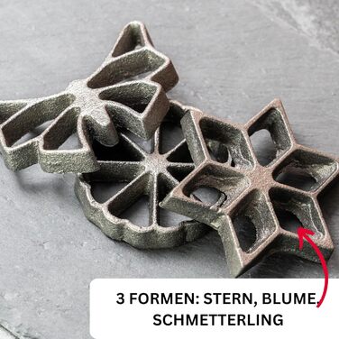 Вафельна пекарня Westmark, з 3 мотивами, з буклетом рецептів, розмір форми 7 9 см, сталь/дерево, сріблястий/світло-коричневий, 32242260