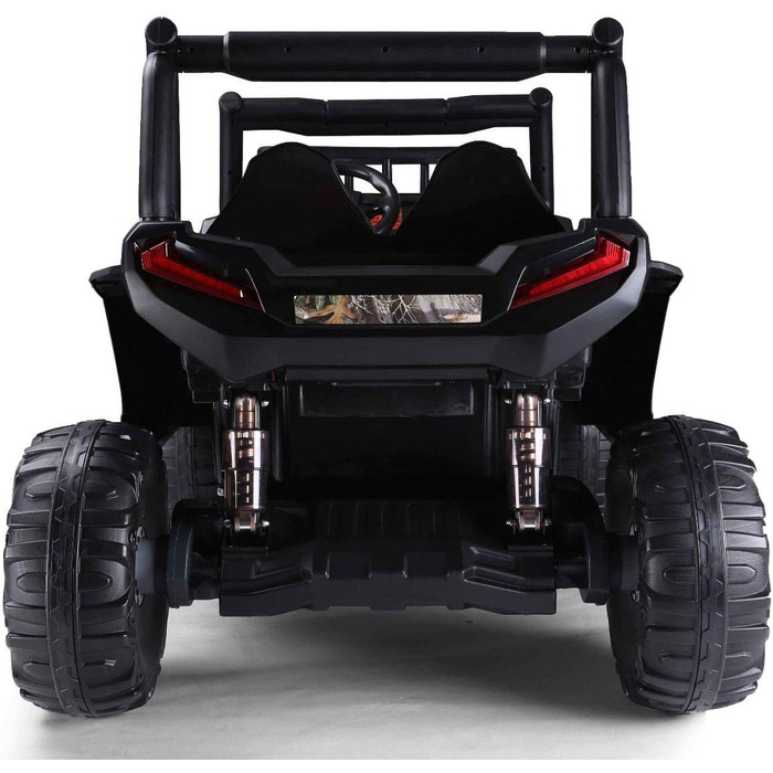 Дитячий електромобіль RIRICAR 24V UTV, червоний, електромобіль для дітей 2-х місцевий з пультом дистанційного керування 2.4 ГГц, д