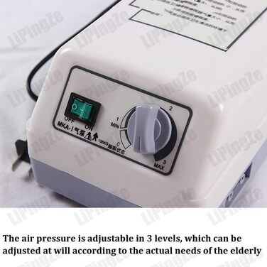 Протипролежневий надувний матрац, лікарняний замінник матраца з низькими втратами повітря для медичних покривал при пролежнях та ранах, система насоса зі змінним тиском