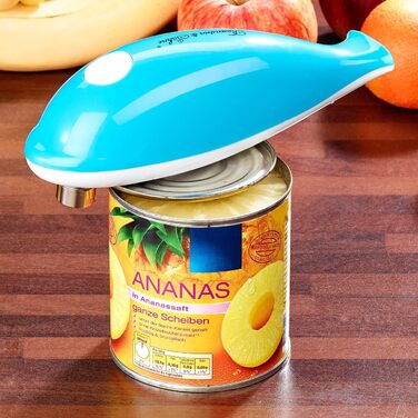 Консервний нож Rosenstein & Shne Електричний безпечний відкривач для консервних банок для відкривання, що закривається (відкривач для консервів для інвалідів, автоматичний відкривач для консервів, розенштейн Shne електричний)