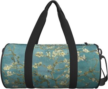 Дорожня сумка Квітка Мигдалю великої місткості Легка та міцна Ідеальний подарунок для походів, відпусток, ділових поїздок та іншого