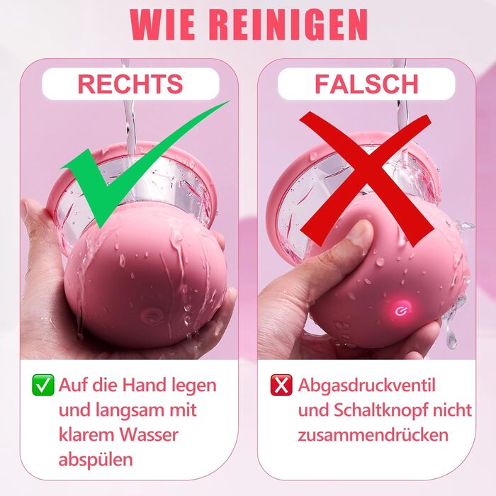 Стимулятор грудей та клітора VTAON 3в1, 10 режимів