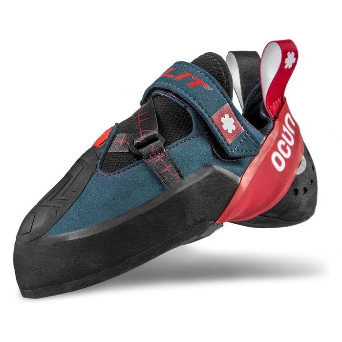 Чоловічі балетки Ocun x Ballet Flat 44 EU, петрольно-червоні