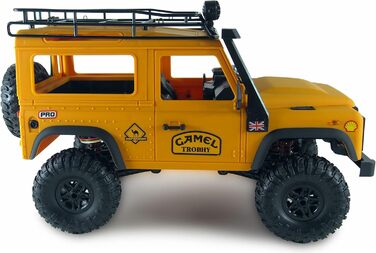 Ліцензійний всюдихід Land Rover, масштабована модель 112, 4WD, RTR, жовтий, 22565 D90X12