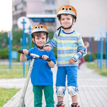 Дитячий шолом GIYIM 3 роки - Симпатичний дитячий шолом з мультяшним малюнком з регулюванням розміру, дитячий велосипедний шолом з