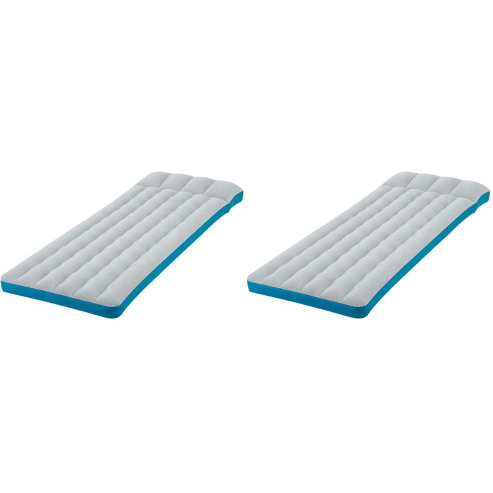 Надувний матрац Intex Camping 72x189x15 см (упаковка з 2 шт.) одномісний