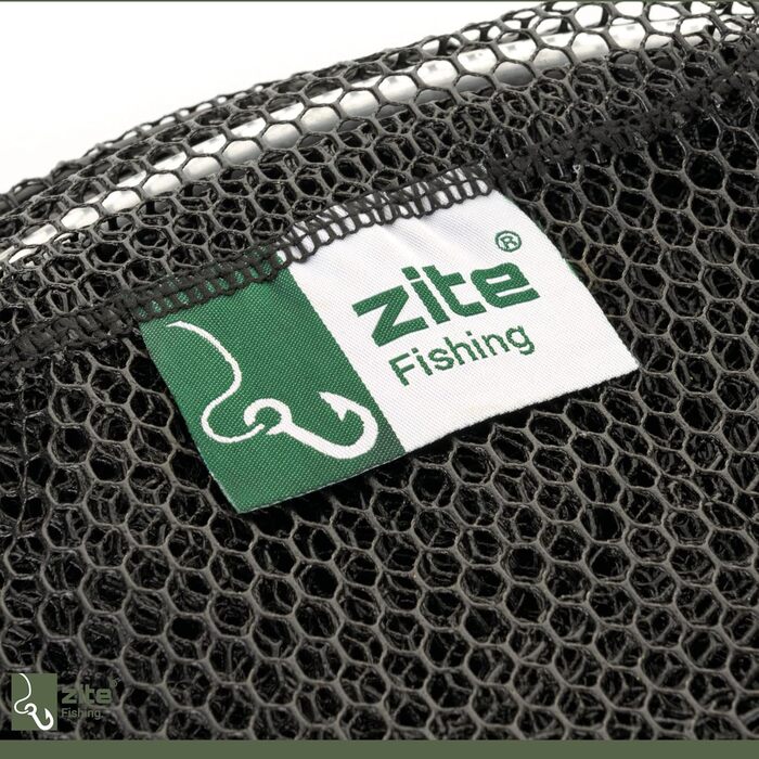 Гумований підсак Zite Fishing 3,50 м Риболовна сітка для лову стоячи з мішком та донною списою Гумований підсак, дружній до риби, риболовля з підсаком