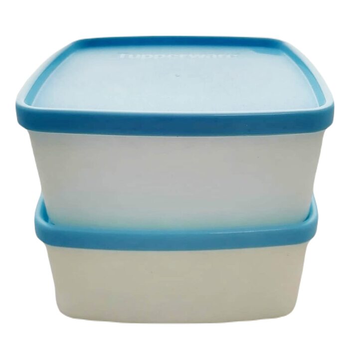 НАБІР (2) Контейнери для заморозки 400 мл білий світло-блакитний синій Контейнери для заморозки Контейнери Polar Star