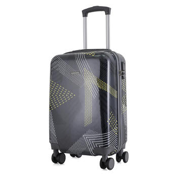 Валіза Semi Line 20' (S) Black Pattern (T5651-1)