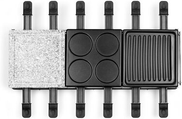 Набір раклет фондю 12 персон 1650w - doc234