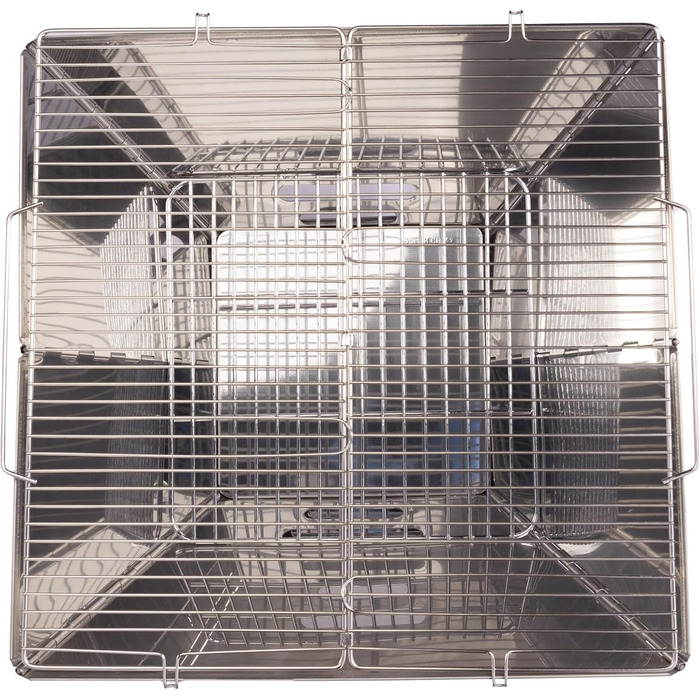 Портативний кемпінговий гриль з сумкою для перенесення, 42 x 43 x 27,5 см, 4,4 кг