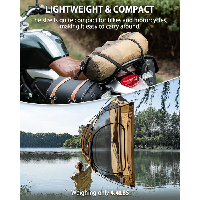 Намет-рюкзак MC TOMOUNT, надлегкий нейлоновий, для 1-2 осіб