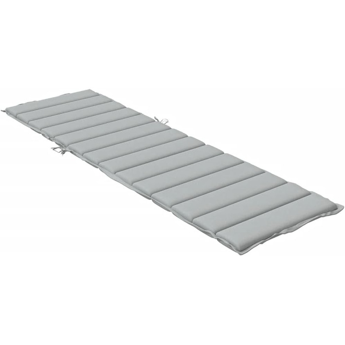 Подушка для шезлонгу CIADAZ Melange Light Grey 200x50x4 см Тканина, Подушка для шезлонга, Подушка для шезлонга, Подушка для шезлонга, Подушка для лавки, Подушка для стільця для високих стільців, Подушки для шезлонгів - 4002498