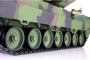 Радіокерований танк Leopard 2A6 RC 1/16, 2.4 GHz, з функцією стрільби (6 мм)