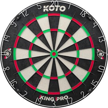 Мішень для дартсу King Pro (турнірний розмір, обертове кільце)