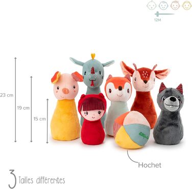 Гра Skittles для малюків Lilliputiens (Тканина, лсова тематика)
