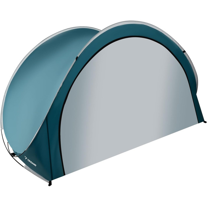 Пляжний навіс TRIZAND, що висувається, 200 120 110 см Складаний ширмовий екран, захищений від ультрафіолету та вітру із замком надлегкий 1,35 кг кілочки та сумка для перенесення в комплекті 21267