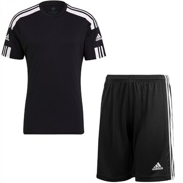 Чоловічий комплект Adidas TrikotHose Squadra 21 XL Чорний/Білий