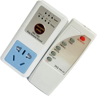 Розетки Ddujbtp Електрична вилка Настільний контролер вентилятора Розетка дистанційного керування Енергозберігаюча розетка підходить для ламп і вентиляторів