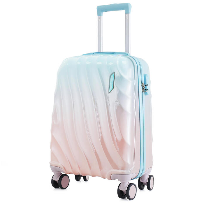 Валіза Semi Line 20' (S) Blue/Pink Cream Gradient (T5649-1)