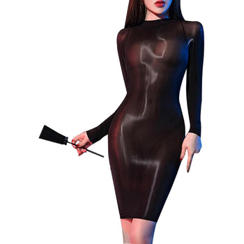 Жіночий бодістокінг KANYULOVE, блискучий, еластичний, універсальний розмір