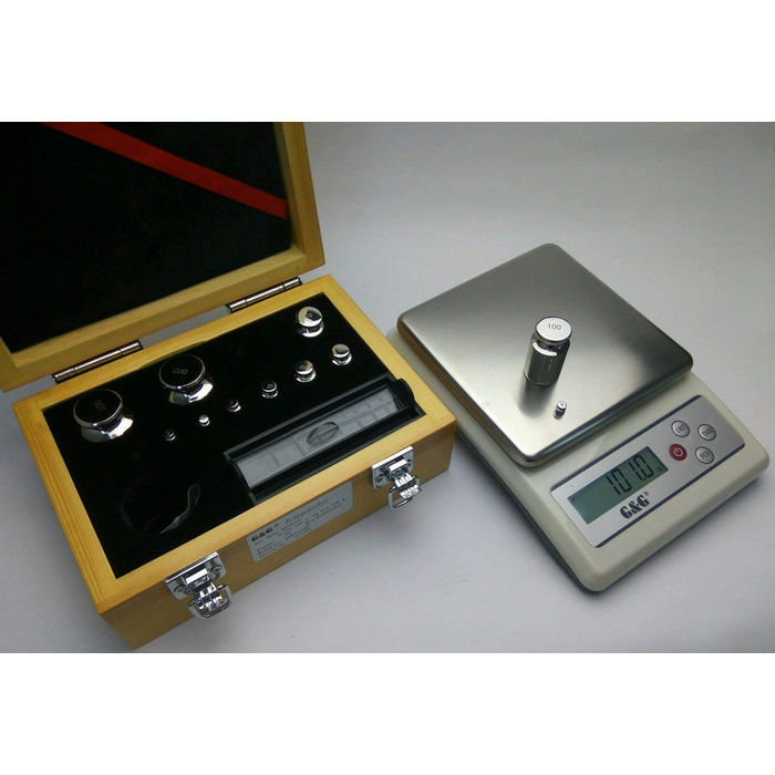 Кухонні ваги, 6 кг / 0,1 г, регульоване автоматичне вимкнення, дрібна шкала Цифрові ваги, з мережевим адаптером та батарейками K F