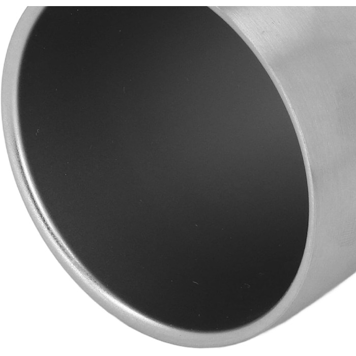 Чашки з нержавіючої сталі Luqeeg, упаковка з 4 шт. , 350 мл, двостінні вакуумні чашки для пиття, штабельовані металеві чашки, штабельовані небиткі склянки для пиття на свіжому повітрі, для подорожей, походів, пляжу