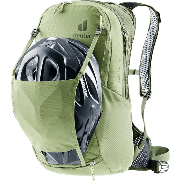 Велосипедний рюкзак Deuter Race Air 143 Mineral-grove 143 L