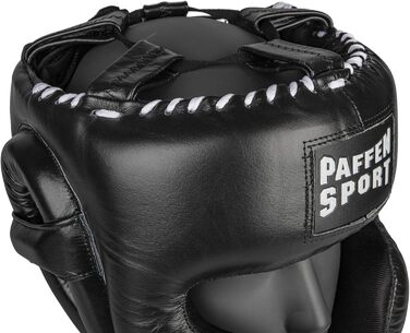 Професійний головний убір Paffen Sport PRO Mexican для спарингів з боксу, кікбоксингу, тайського боксу та ін. M/L Black
