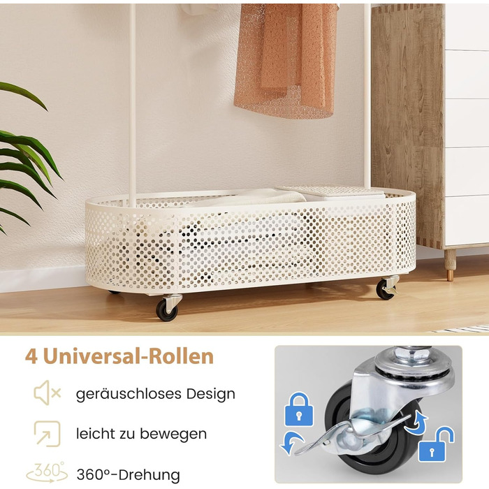 Вішалка для дитячого одягу GOPLUS, дитяча вішалка для одягу з вішалкою та полицею, дитяча вішалка для одягу з 3-ма регульованими в