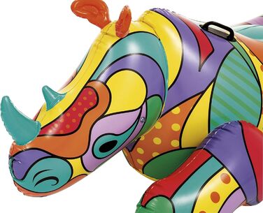 Плаваюча тварина Bestway, POP Rhino, 201 x 102 см