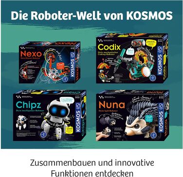Набір для експериментів KOSMOS 3-in-1 robot toy робот Chipz