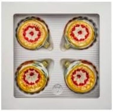 Ялинкова іграшка 4 шт Jingle Bells Lauscha