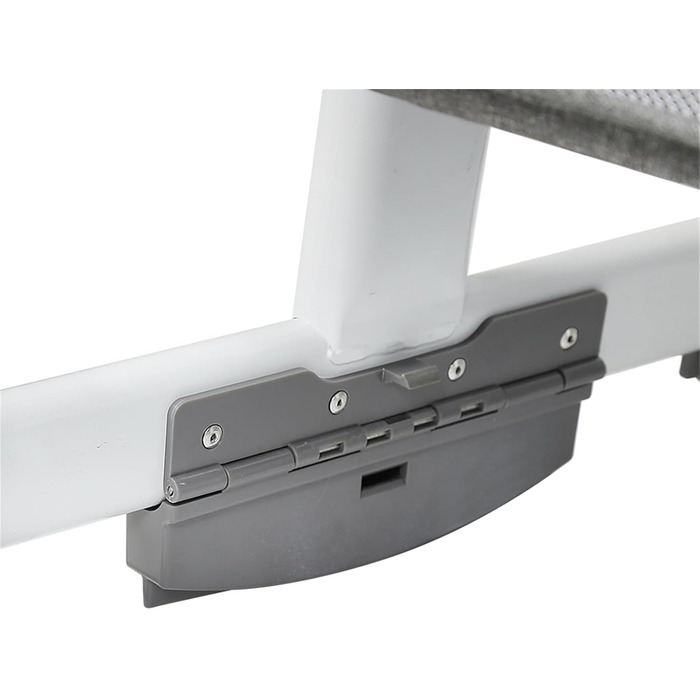 Дитяче ліжечко homewell Baby Bed Crib, дитяче ліжко та колиска 2 в 1, пружинне ліжко Baby Box, дитяче ліжко з колесами, москітна сітка, сумка для зберігання та матрац, регульована висота (модель 1 сірого кольору)