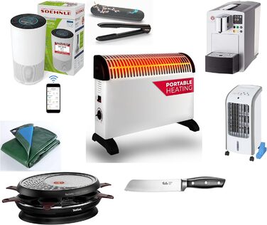 Брендові товари змішані товари з поштових замовлень Повернення товару вартість 400 Повернення Піддон (технологічний, кухонний, побутовий електричний, електричний) B2B, блошиний ринок, пакет з сюрпризом для любителів min. 10 шт. пластикові