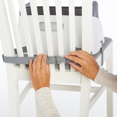 Крісло-бустер Ingenuity, сидіння для годування та годування для малюків, сидіння-бустер з триточковими ременями для більшої безпек