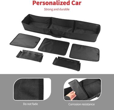 Органайзер для багажника Linskip, що складається, для Dodge Journey 20112020, з тканини Оксфорд, з 2 знімними перегородками